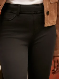 - Fleece Lined Warm Handle Cosy Jersey Denim Leggings*Next Online