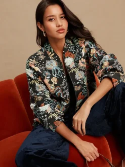 - Floral Jacquard Bomber Jacket*Next Sale