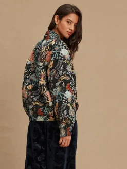 - Floral Jacquard Bomber Jacket*Next Sale