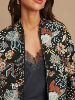 - Floral Jacquard Bomber Jacket*Next Sale