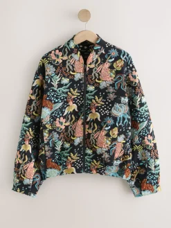 - Floral Jacquard Bomber Jacket*Next Sale