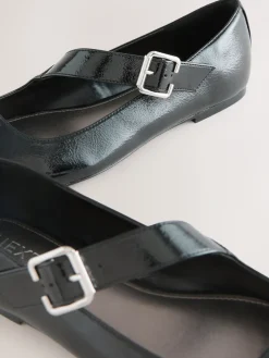 - Forever Comfort® Asymmetric Mary Jane Shoes*Next New