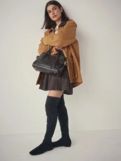 Zwart - Forever Comfort® Flat Sock Over The Knee Boots*Next Sale