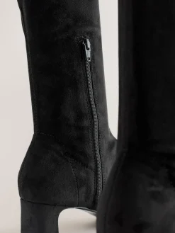 - Forever Comfort® kniehoge soklaarzen met afgeronde spitse neus*Next Online