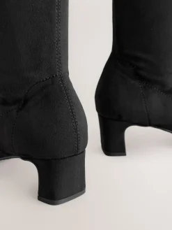 - Forever Comfort® kniehoge soklaarzen met afgeronde spitse neus*Next Online