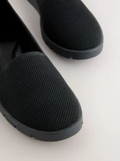 Zwart - Forever Comfort® Knitted Slip On Shoes*Next Hot