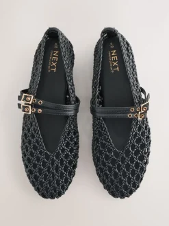 - Forever Comfort® Mary Jane-schoenen met ronde neus en dubbele bandjes*Next Hot