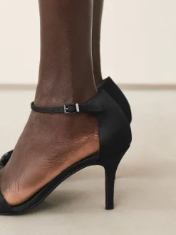 - Forever Comfort® Mini Satin Bow Heeled Sandals*Next Online