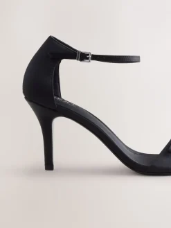 - Forever Comfort® Mini Satin Bow Heeled Sandals*Next Online