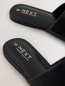 - Forever Comfort® muiltjes met hoge uitsnijding en vierkante neus*Next New