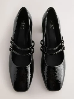 - Forever Comfort® Round Toe Mary Jane Block Heels*Next Online