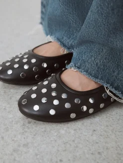 Zwart - Forever Comfort® Round Toe Ballerinas*Next Clearance