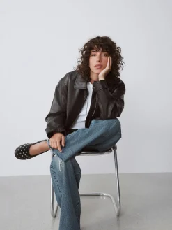 Zwart - Forever Comfort® Round Toe Ballerinas*Next Clearance