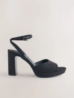 - Forever Comfort® Round Toe Platform Heeled Sandals*Next Clearance