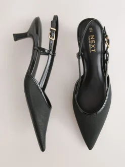 - Forever Comfort® Spitse Mesh Slingback Hakken*Next