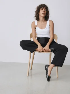 - Forever Comfort® Square Toe Bow Ballet Flats*Next Clearance