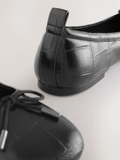 - Forever Comfort® Square Toe Bow Ballet Flats*Next Clearance