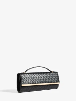 - Top Handle Weave Clutch Bag*Friends Like These New