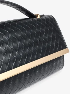 - Top Handle Weave Clutch Bag*Friends Like These New