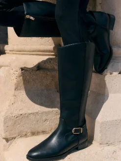 - Knee High Buckle Rider Faux Leather Long Boots*Friends Like These New