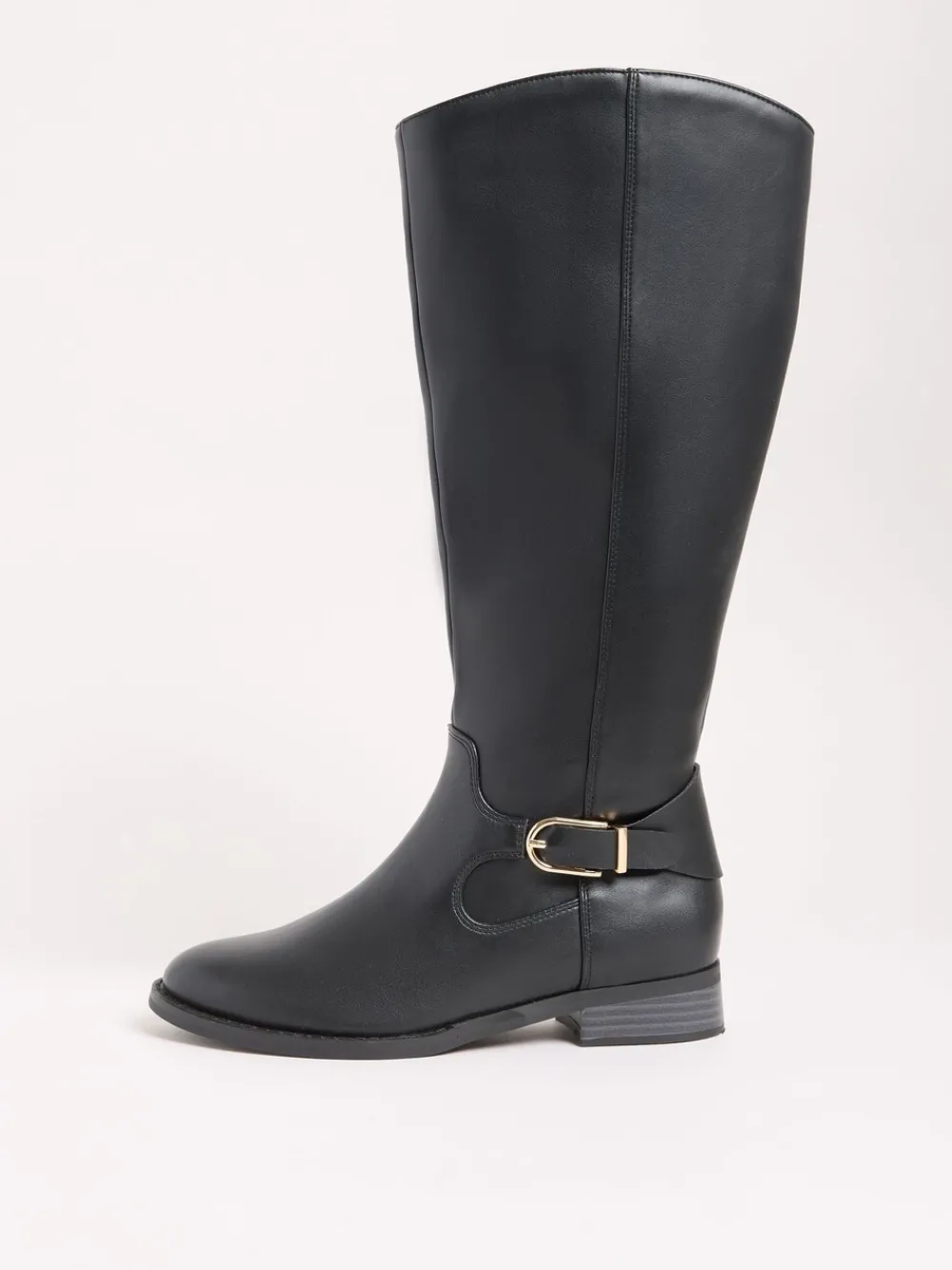 - Knee High Buckle Rider Faux Leather Long Boots*Friends Like These New