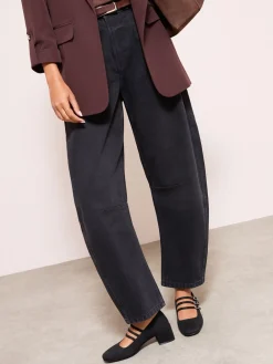 Zwart - Triple Strap Low Block Heel Smart Mary Jane Court Shoes*Friends Like These Best