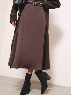 - Faux Suede Mid Heel Western Style Smart Sock Ankle Boots*Friends Like These Hot