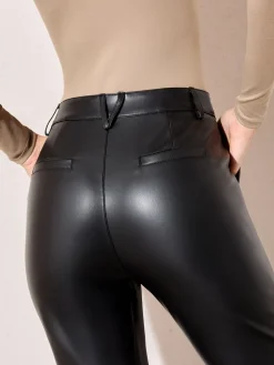 - Faux Leather Straigh Leg Trousers*Friends Like These New