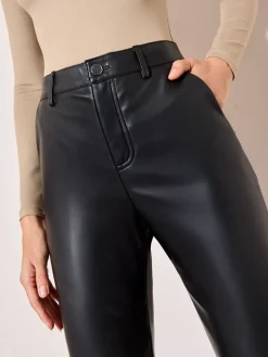 - Faux Leather Straigh Leg Trousers*Friends Like These New