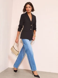 - Cinched Waist Blazer*Friends Like These Hot