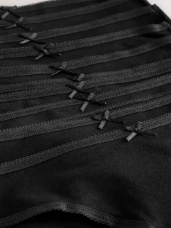 Zwart - Full Briefs Cotton Knickers 10 Pack*Next Sale