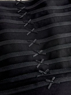 Zwart - Full Briefs Cotton Knickers 10 Pack*Next Best