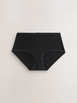 Zwart - Full Briefs Cotton Knickers 10 Pack*Next Discount