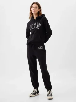 - joggingbroek met logo en rechte pijpen*Gap Sale