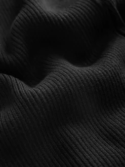 Zwart - Gebreide zwangerschapsbroek*Next Best