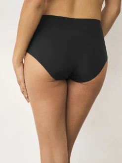 Zwart - Geen zichtbare onderbroeklijn comfortabele slips verpakking van 7*Next