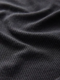 - Geribbelde Henley-bodysuit met lange mouwen*Next Online