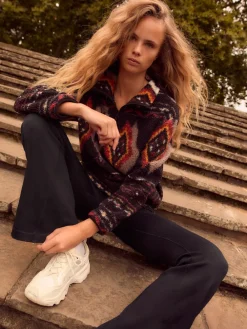 - Geribbelde kickflare leggings*Next