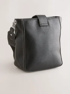 - Gestructureerde Messenger-tas*Next Outlet