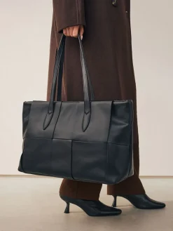 Zwart - Gevlochten schoudertas*Next New