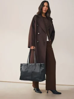 Zwart - Gevlochten schoudertas*Next New