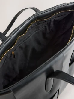 Zwart - Gevlochten schoudertas*Next New