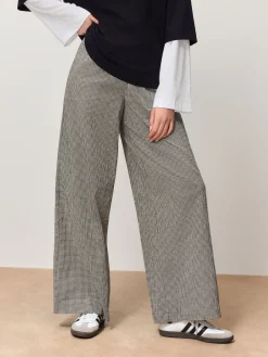 - Gingham Wide Leg Trousers*Next Best