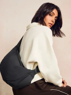 - Grote nylon schoudertas*Next Best