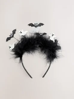 Zwart - Halloween-vliegende-vleermuizen-haarband*Next Best