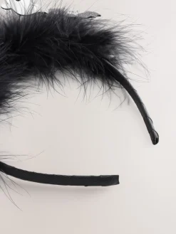 Zwart - Halloween-vliegende-vleermuizen-haarband*Next Best