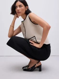 - Hardware Slingback Block Heels*Next Outlet