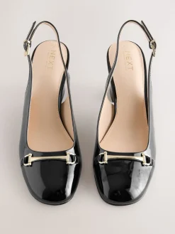 - Hardware Slingback Block Heels*Next Outlet