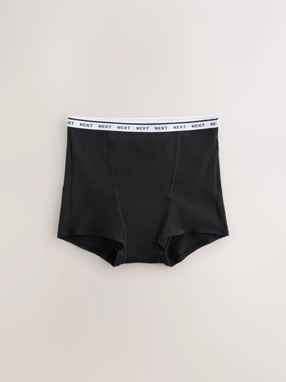 Zwart - Heavy Flow Full Briefs Cotton Period Knickers 4 Pack*Next Outlet
