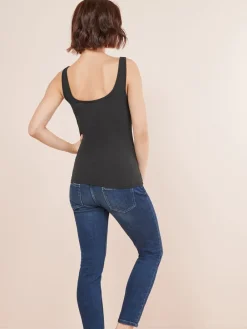 Zwart - Hemdje met brede bandjes*Next Sale